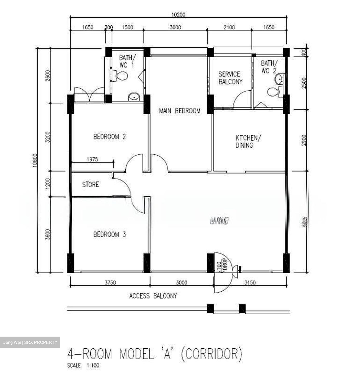 Blk 894C Woodlands Drive 50 (Woodlands), HDB 4 Rooms #621910581